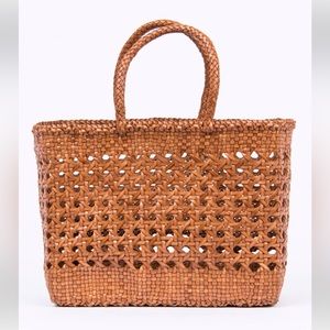 Dragon Diffusion Cannage Bag Leather 8801 color tan